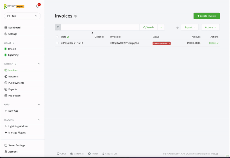 Invoice Filtering Invoice Filtering