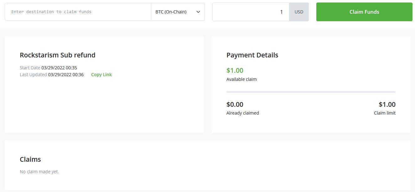BTCPay Server refund feature BTCPay Server refund feature