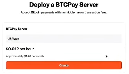 Voltage Cloud BTCPay server Node Voltage Cloud BTCPay server Node