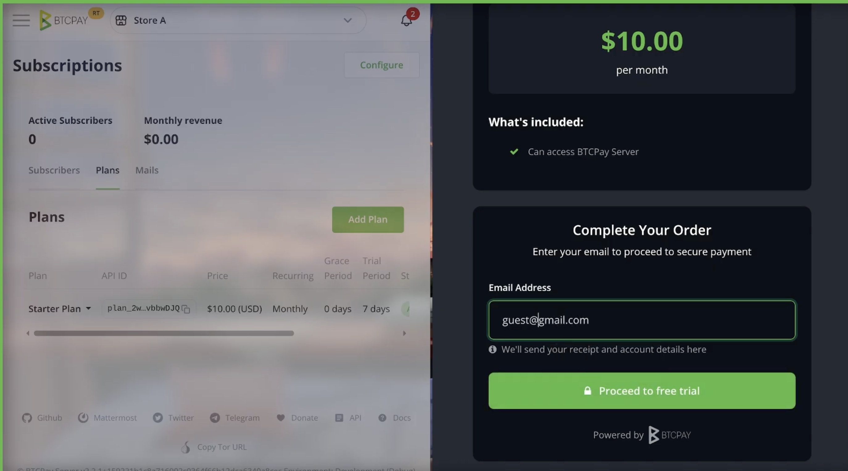 Creating an offer Creating an offer