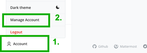 BTCPay OpenCart: Manage Account BTCPay OpenCart: Manage Account