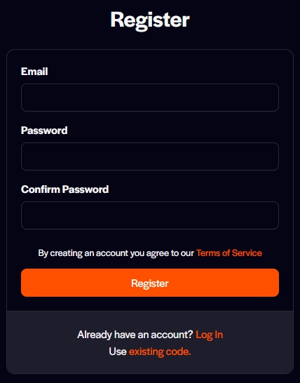 Voltage Cloud signup Voltage Cloud signup
